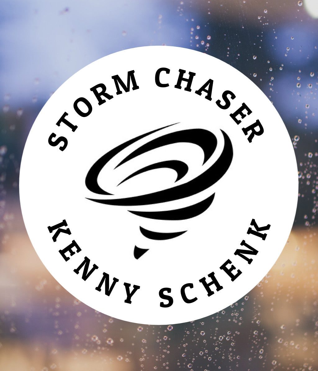 Storm Chaser Kenny Schenk Tornado Decal